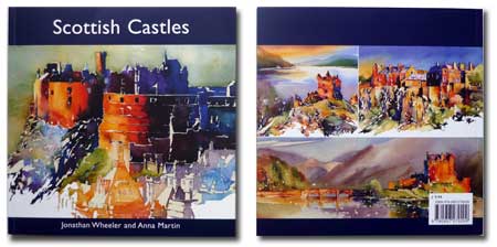 Scottish Castles book front and back cover
